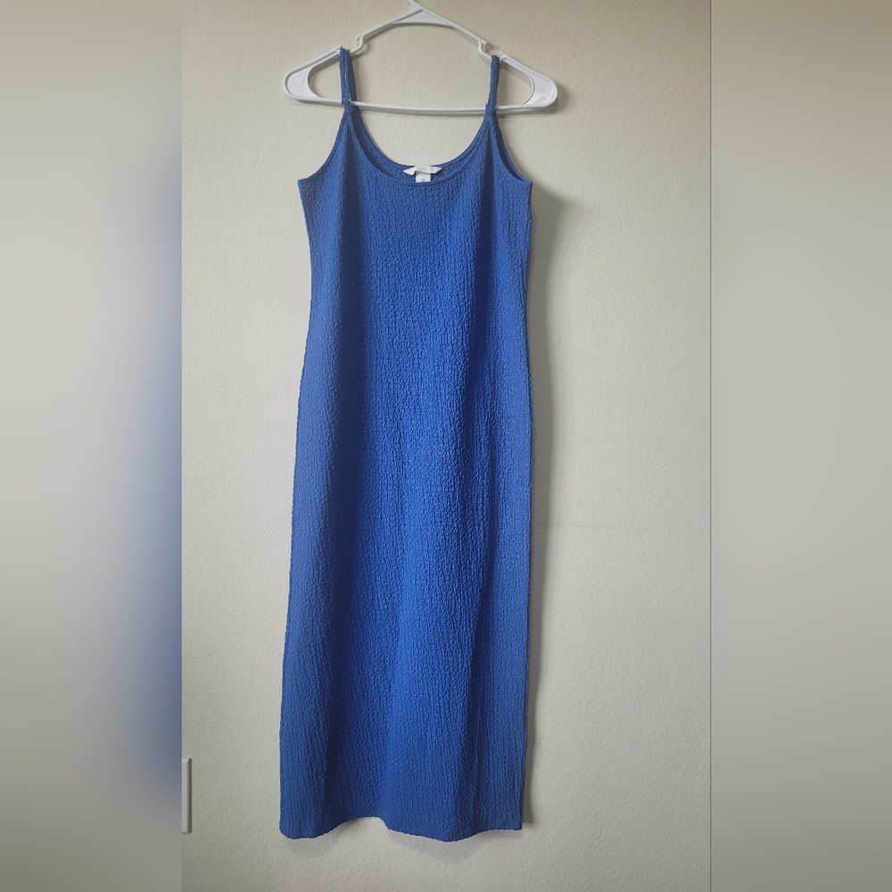 Elegant Blue Women's Dress